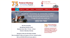 Desktop Screenshot of federalheatingco.com